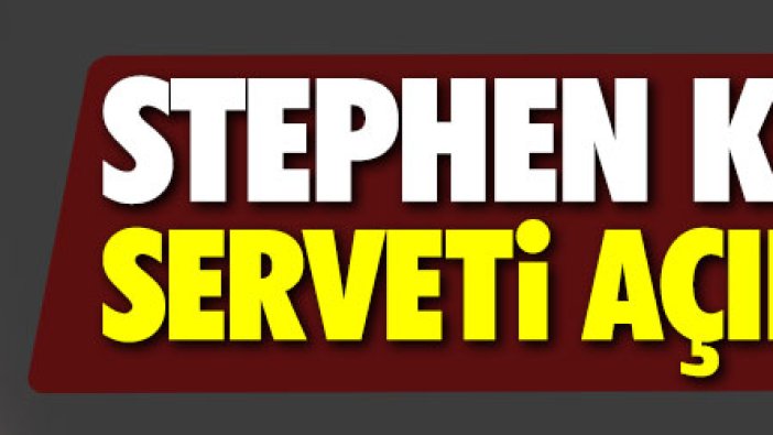 Yazar Stephen King'in mal varlığı açıklandı