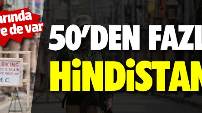 50'den fazla ülkeden Hindistan'a çağrı