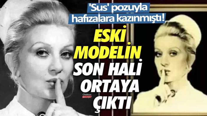 Sus pozuyla hafızalara kazınmıştı! Eski model Dilek Tunca'nın son hali ortaya çıktı