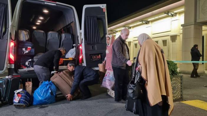 Gazze'den tahliye edilen 87 kişi İstanbul’a getirildi