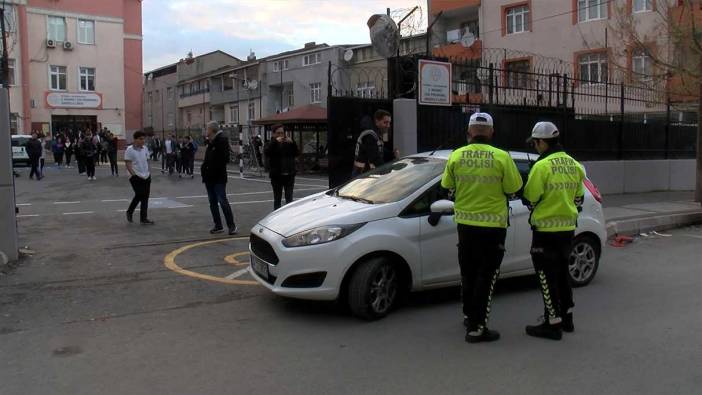 Gaziosmanpaşa'da okul çevresinde denetim