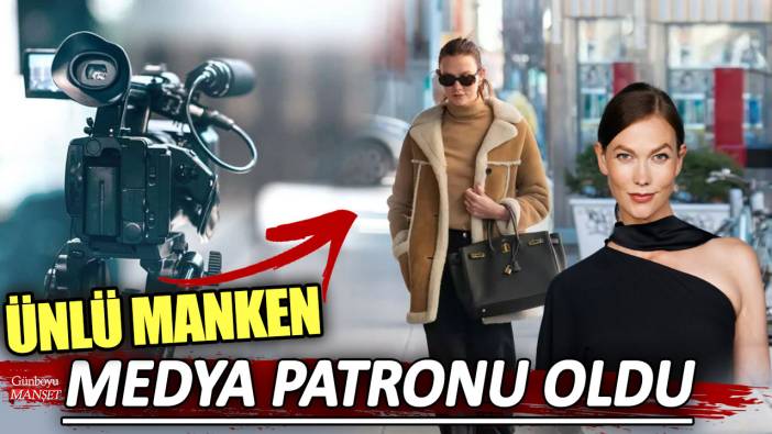 Ünlü manken medya patronu oldu