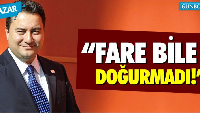 Fatih Altaylı'dan Ali Babacan'a: "Beklentiler dağ idi..."