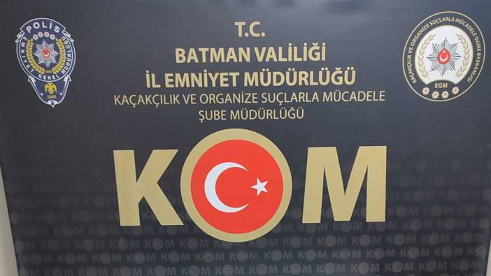 Batman'da kaçakçılık operasyonunda 9 şüpheli yakalandı