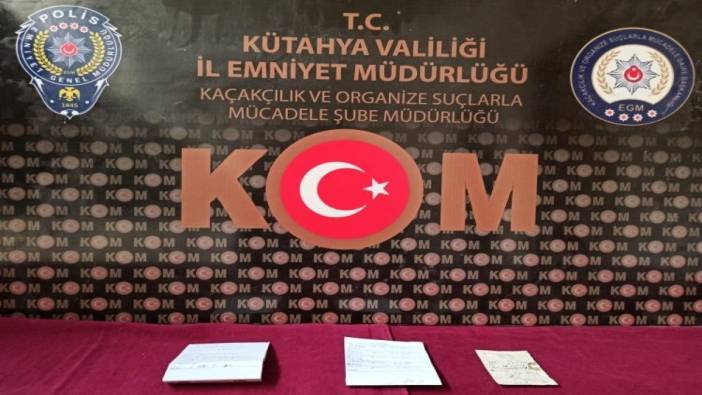 Kütahya’da 3 tefeci tutuklandı