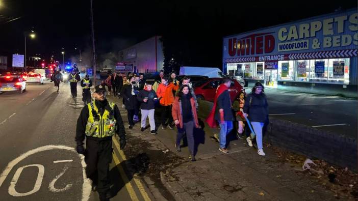 Cardiff'te Türk Milli Takımı coşkusu