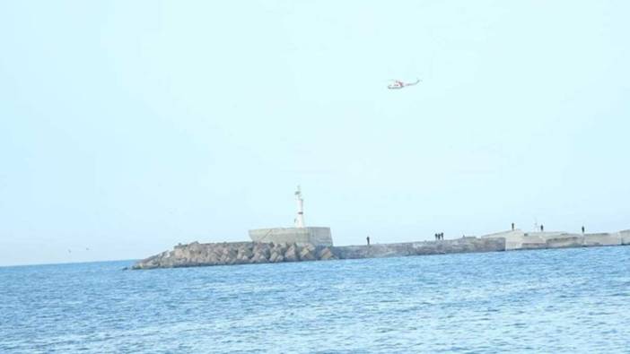 Zonguldak'ta batan geminin personelini arama çalışmaları sürüyor