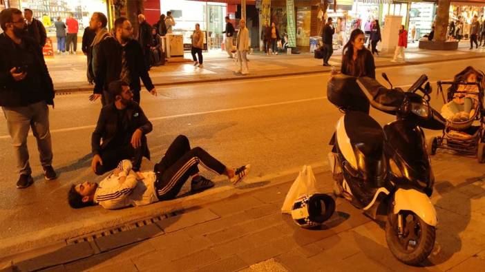 Motosikletin çarptığı kazazede şoka girdi! ‘Rüya bu’ deyip birden koşmaya başladı