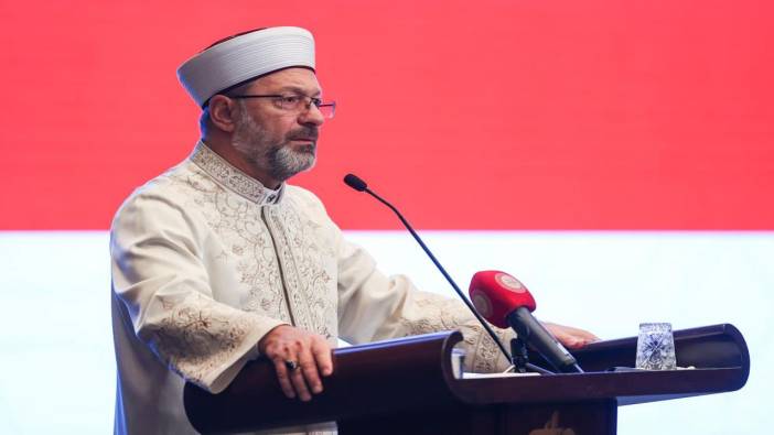 Diyanet İşleri Başkanı Erbaş’tan kadına yönelik şiddete karşı mesaj