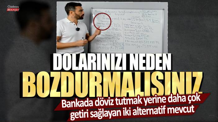 Dolarlarınızı neden bozdurmalısınız?  Bankada döviz tutmak yerine daha çok getiri sağlayan iki alternatif mevcut