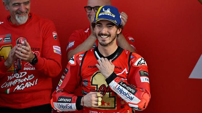 MotoGP'de şampiyon Bagnaia oldu