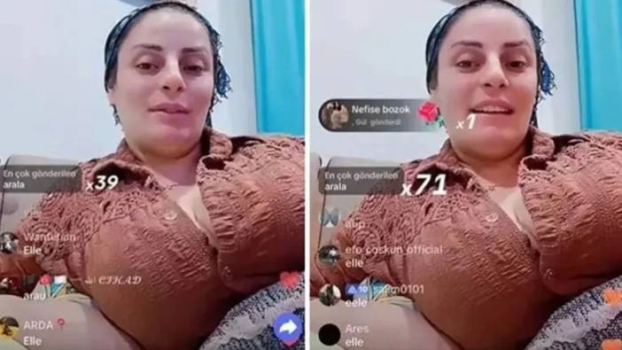 Tiktok'ta göğüs dekoltesi vererek yayın yapan Laz Kızı kimdir?