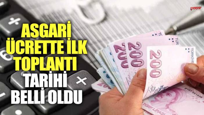 Son dakika...  Flaş flaş! Asgari ücrette ilk toplantı tarihi belli oldu