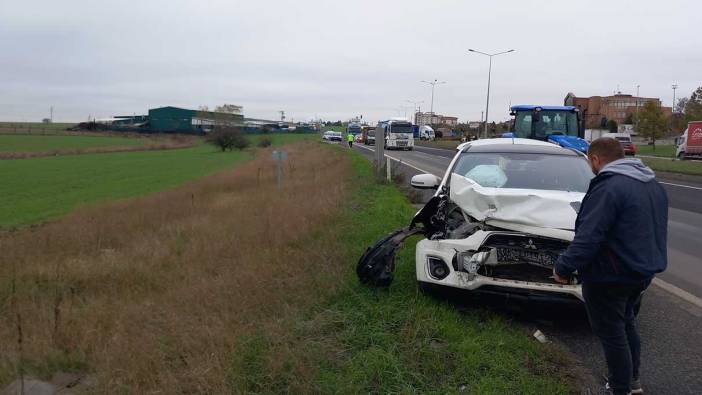 Tekirdağ’da kaza: 1’i zabıta 2 kişi yaralandı