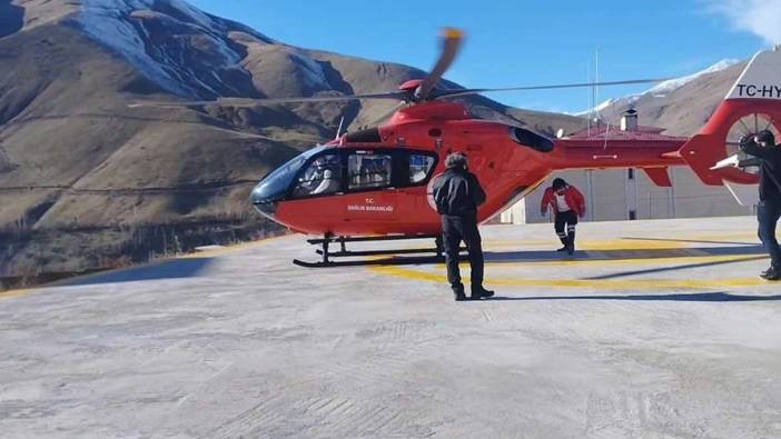 Van'da 164 hasta ambulans helikopterle taşındı