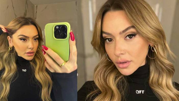 Hadise’nin yüzündeki değişim dikkatlerden kaçmadı