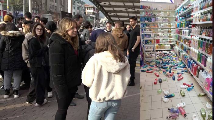 Deprem Bursalılara panik yaşattı! Vatandaşlar sokağa döküldü