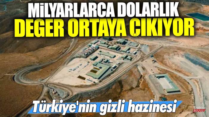 Türkiye'nin gizli hazinesi: Milyarlarca dolarlık değer ortaya çıkıyor