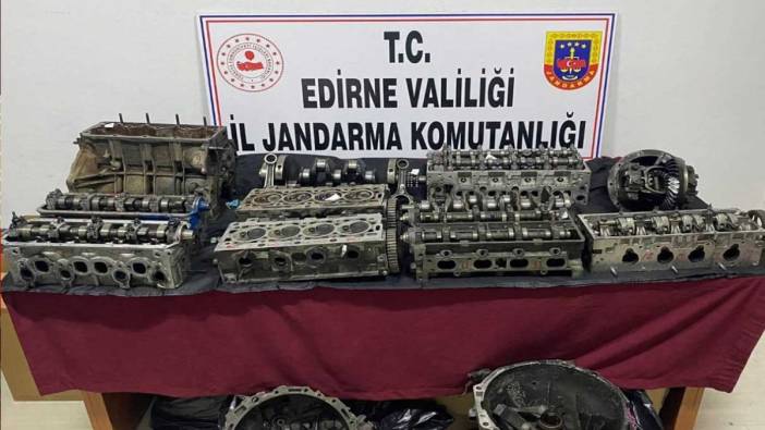 Edirne'de jandarmadan kaçakçılık operasyonu