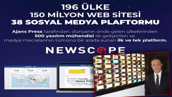 Ajans Press Teknoloji yeni ürünü Newscope’u tanıttı