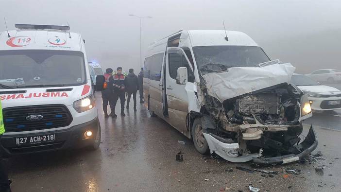 Gaziantep’te feci kaza: 9 kişi yaralandı!