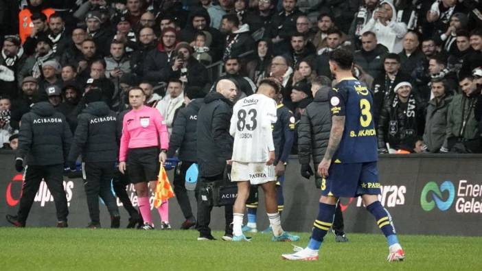 Beşiktaş'tan derbi maçında yaşanan sakatlık açıklaması