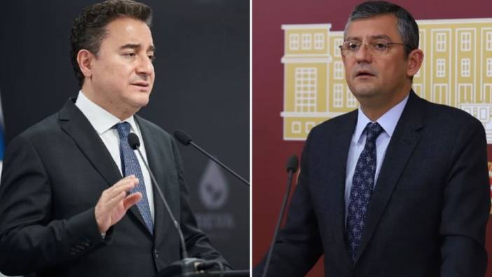 Özgür Özel Ali Babacan'a taziye ziyaretinde bulundu