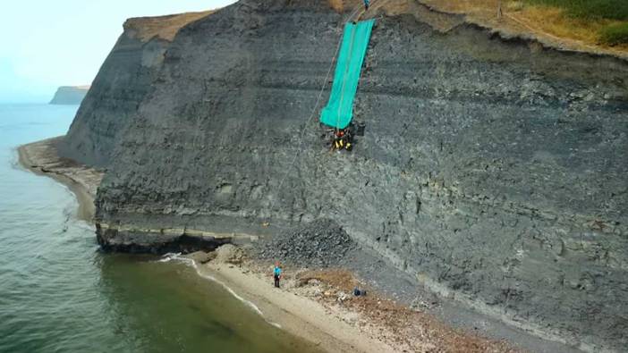 Kayalıklarda 150 milyon yaşında deniz canavarı bulundu!