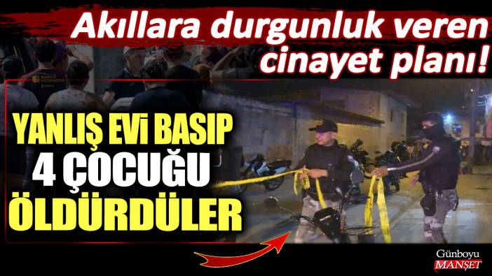 Yanlış evi basıp 4 çocuğu öldürdüler: Akıl almaz olay Ekvador'dan!