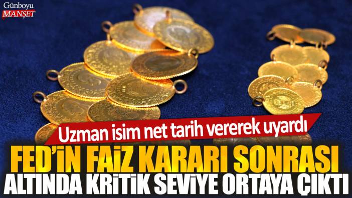 Fed'in faiz kararı sonrası altında kritik seviye ortaya çıktı: Uzman isim net tarih vererek uyardı