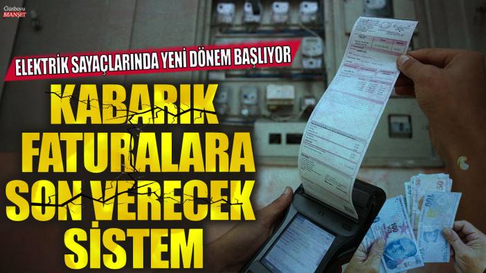 Kabarık faturalara son verecek sistem!  Elektrik sayaçlarında yeni dönem başlıyor