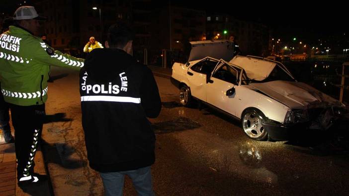 Amasya’da kaza yapan araç Yeşilırmak Nehri’ne uçtu: 1 ölü