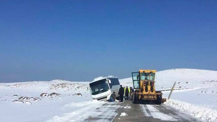 O kentte 4 köy yolu ulaşıma kapandı