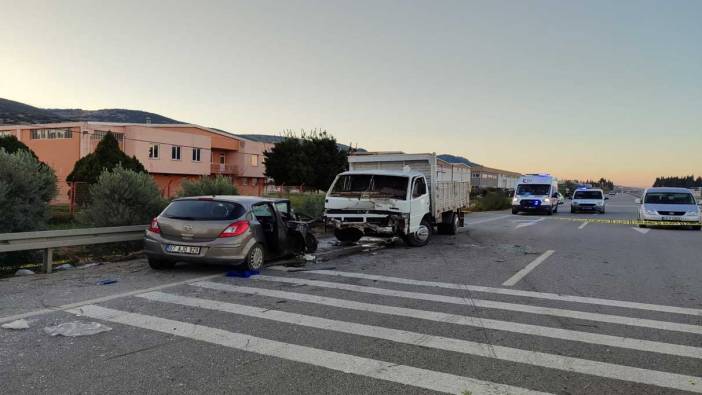 Manisa’da feci kaza! Ölü ve yaralı var