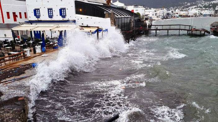 Meteoroloji’den denizlerde fırtına uyarısı