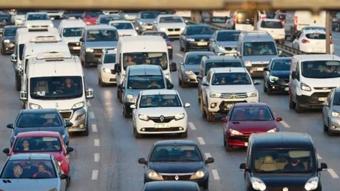 Kars’ta trafiğe kayıtlı araç sayısı tespit edildi