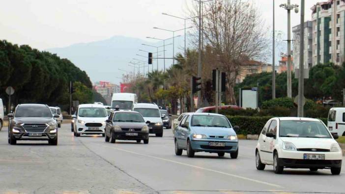 Aydın’da araç sayısı rekor kırdı