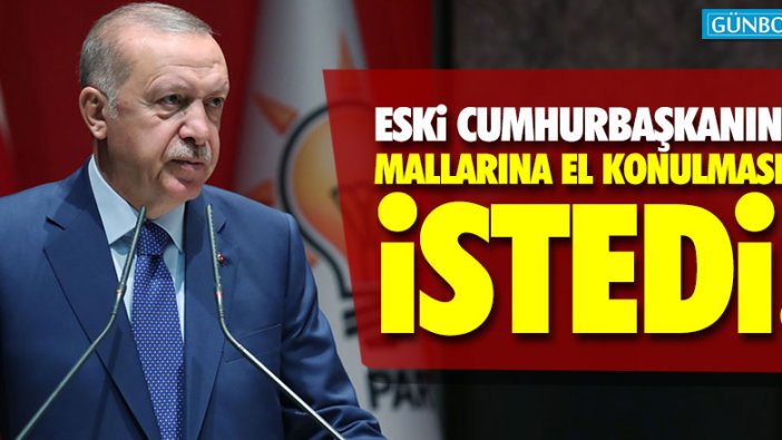 Erdoğan Kenan Evren'in mallarına el konmasını istedi