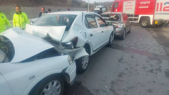 Amasya'da trafik kazası: 5 yaralı var