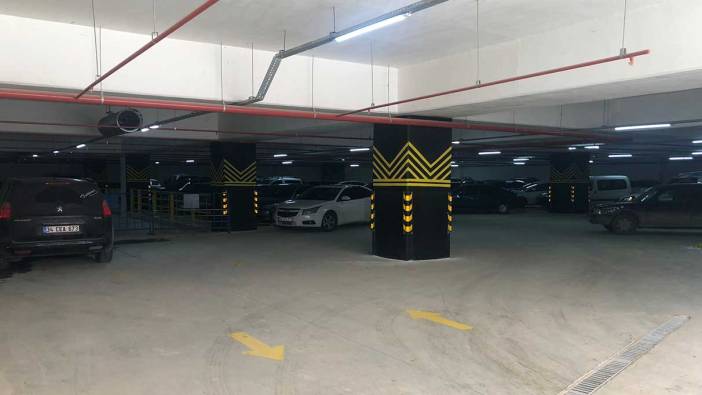 O ilde ücretsiz otopark hizmete açıldı