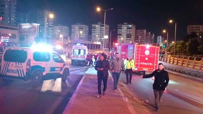 Mersin'de zincirleme kaza: 2 ölü