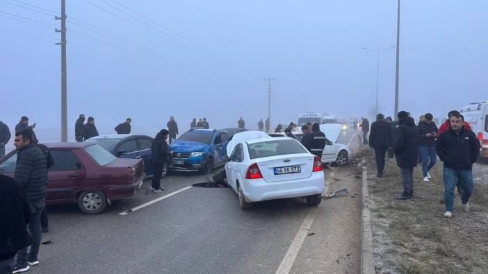 Kahramanmaraş'ta zincirleme kaza: Çok sayıda yaralı var