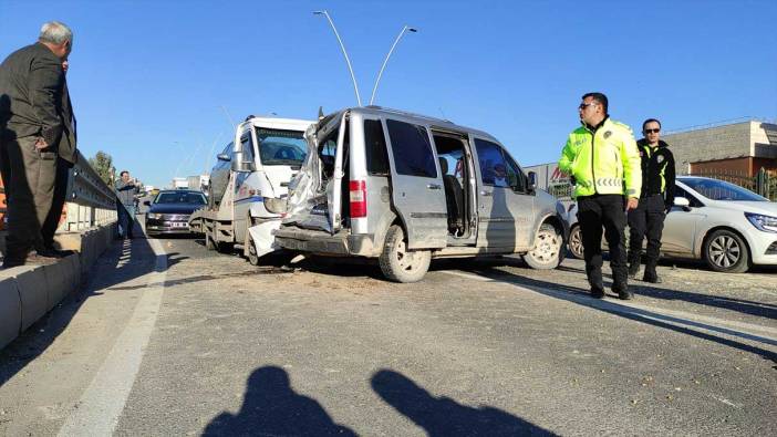 Şanlıurfa’da zincirleme kaza: 7 yaralı