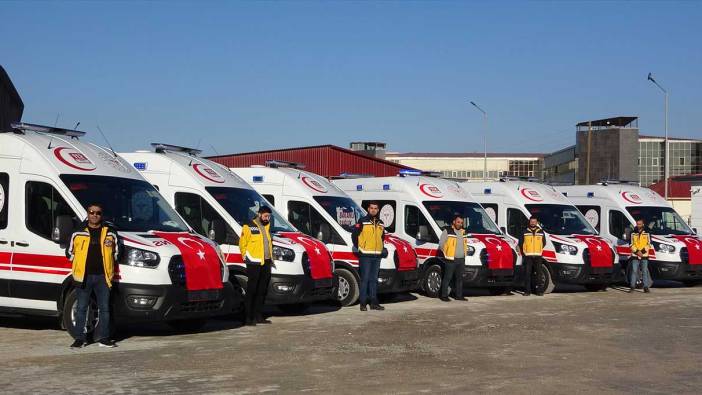 Van’ın sağlık filosuna 6 yeni ambulans eklendi