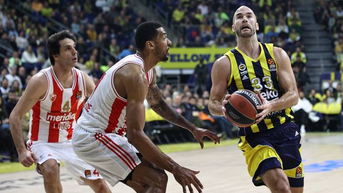 Fenerbahçe Beko Euroleague'de Kızılyıldız'a mağlup oldu