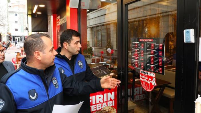 Lokanta ve kafelere yeni fiyat uygulaması denetimi