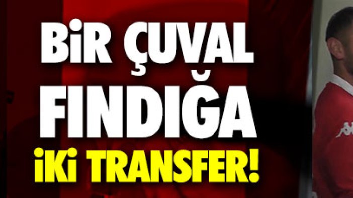 Ordu'da 1 çuval fındığa 2 transfer!