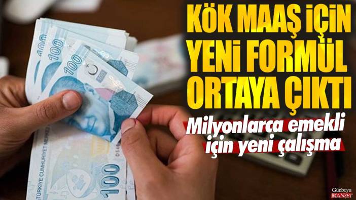 SSK, Bağ-Kur ve milyonlarca emekli için yeni çalışma! Kök maaş için yeni formül ortaya çıktı