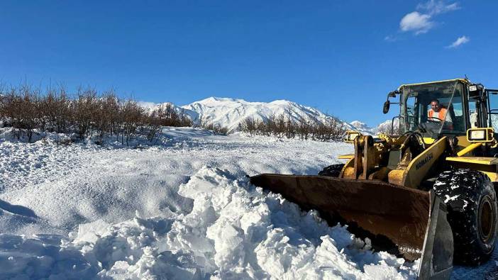 Tunceli’de ulaşıma kar engeli! 170 köy yolu kapandı