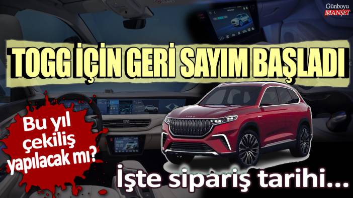 TOGG almak isteyenler için geri sayım başladı: ! Bu yıl çekiliş yapılacak mı? İşte sipariş tarihi...